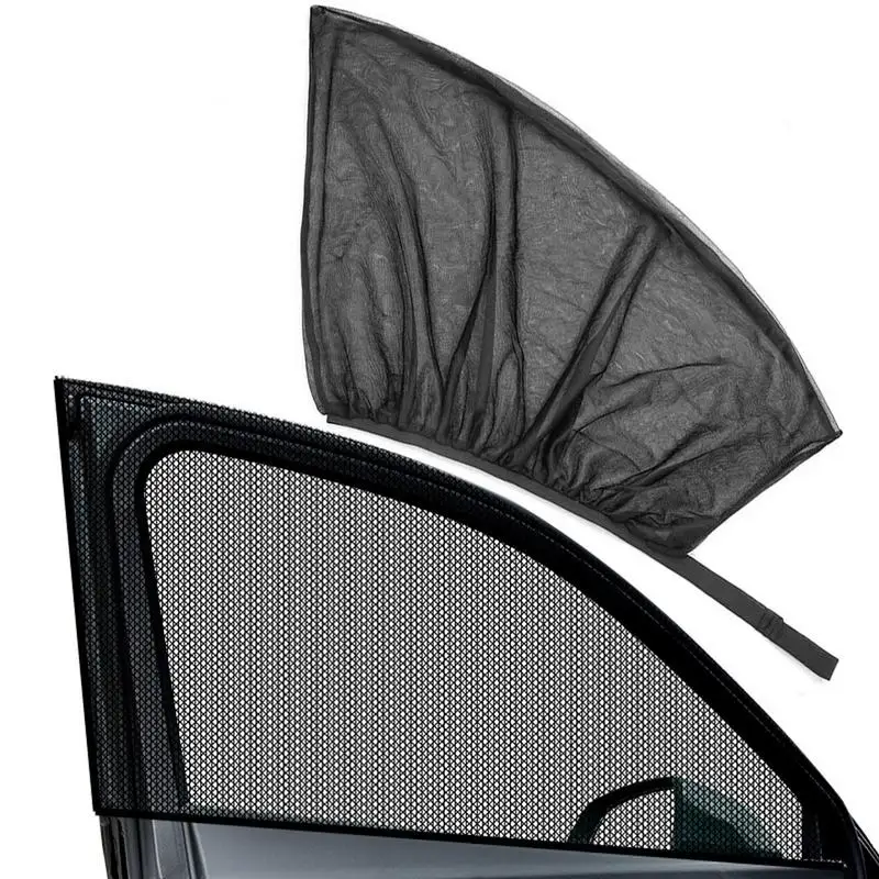 Солнцезащитный козырек для автомобиля Закрывает боковое окно, солнцезащитный козырек от ультрафиолетового излучения, шторки на окнах, экран, дверная крышка, автомобильная москитная сетка для детского кемпинга
