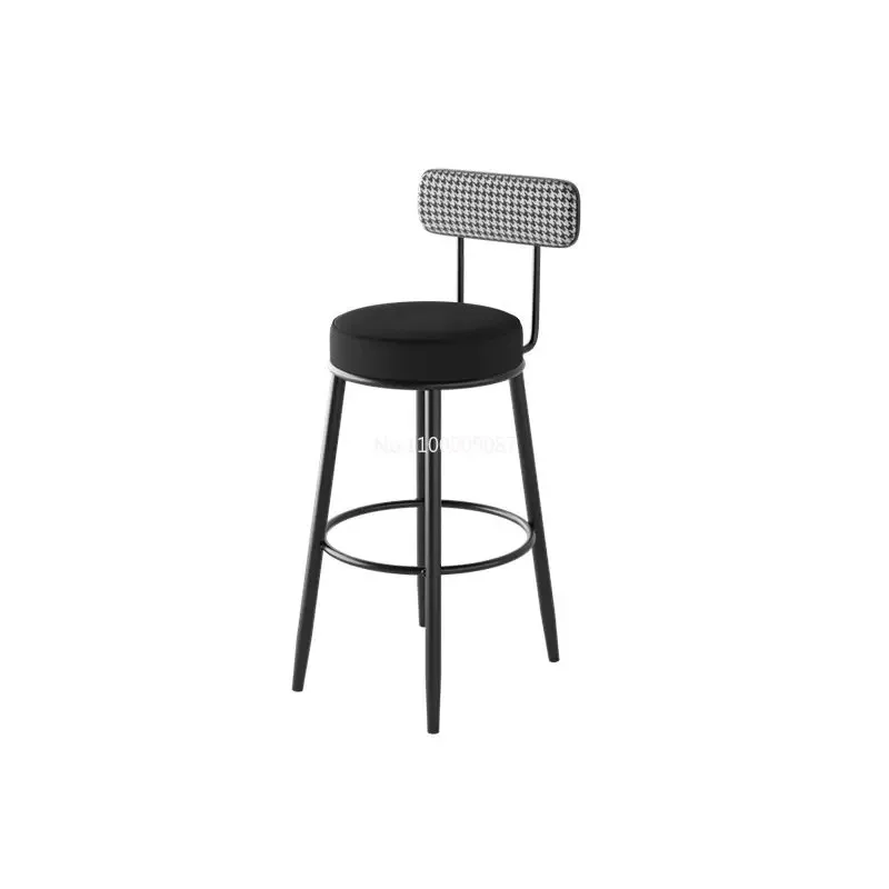 Столовая в скандинавском стиле, гостиная, барный стул с высокой ножкой, повседневная спинка, барный стул, высокий стул для кафе, барные стулья для кухни