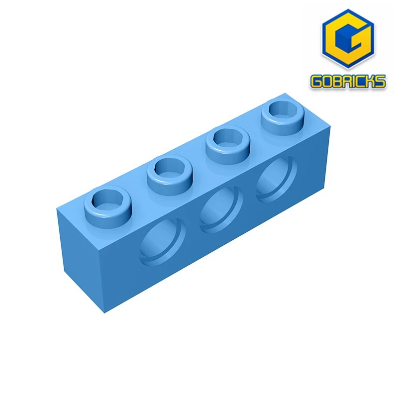 Технический кирпич Gobricks GDS-625 1X4 4 9 совместим с детскими строительными блоками lego 3701 