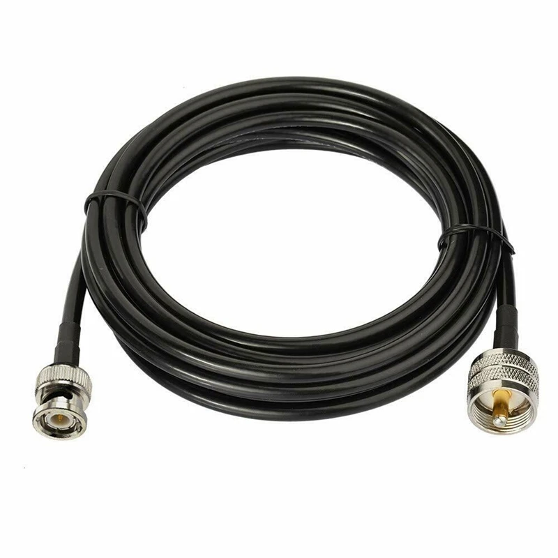 Удлинительный кабель BNC UHF антенны PL259 от мужчины к мужчине