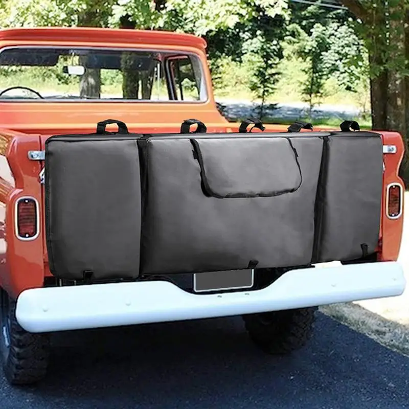 универсальная накладка для задней двери грузовика, Фиксированная задняя защитная подушка для задней двери велосипеда, защитная накладка для крышки задней двери велосипеда, принадлежности для пикапа