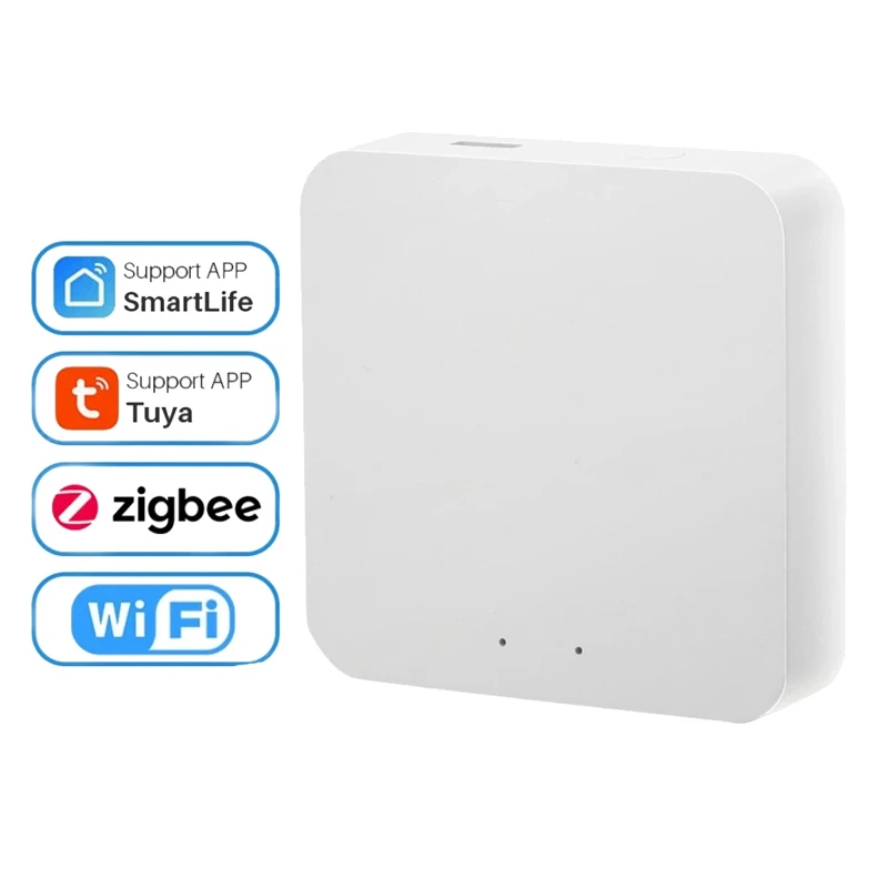 Устройство дистанционного управления приложением Tuya Zigbee 3.0 Gateway Hub Smart Home Wireless Bridge Smart Life Работает для Alexa Google Home