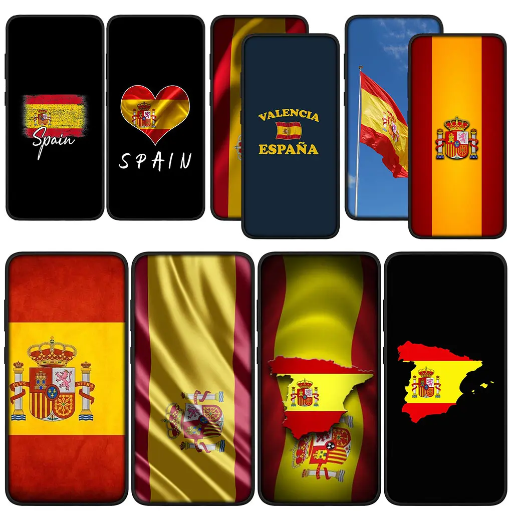 Флаг Испании Желто-Красный Чехол Для Телефона Huawei Y7A Y6P Y5P Y6 Y7 Y9 Prime 2018 2019 Y8P Y9A Y8S P Smart Soft Case