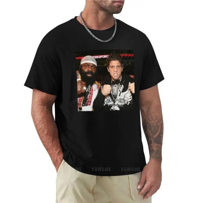Футболка Legends: Kimbo Slice, футболка Ника Диаса, футболки в стиле хиппи, мужские футболки, черная хлопковая мужская футболка