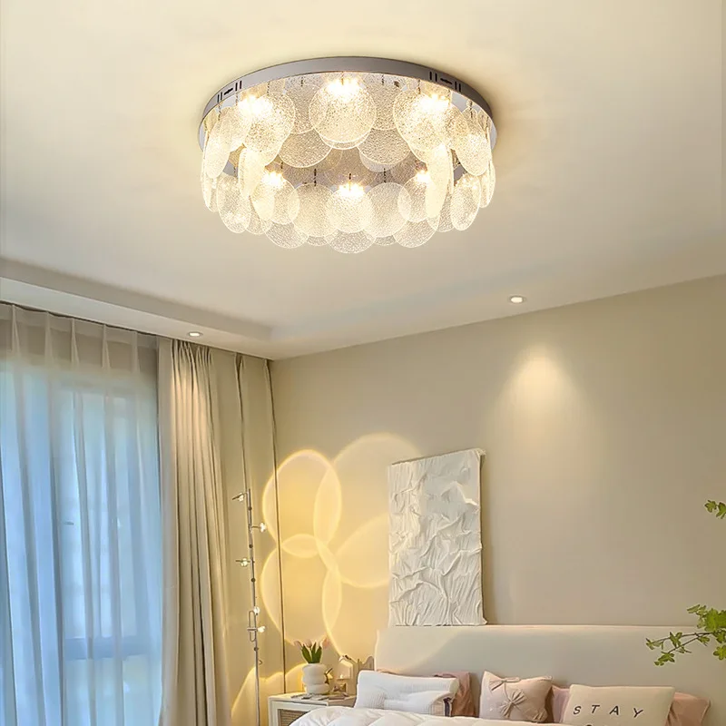 Хромированные светодиодные современные потолочные светильники для гостиной, спальни, украшения кухни, потолочная люстра, лампа для домашнего внутреннего подвесного освещения