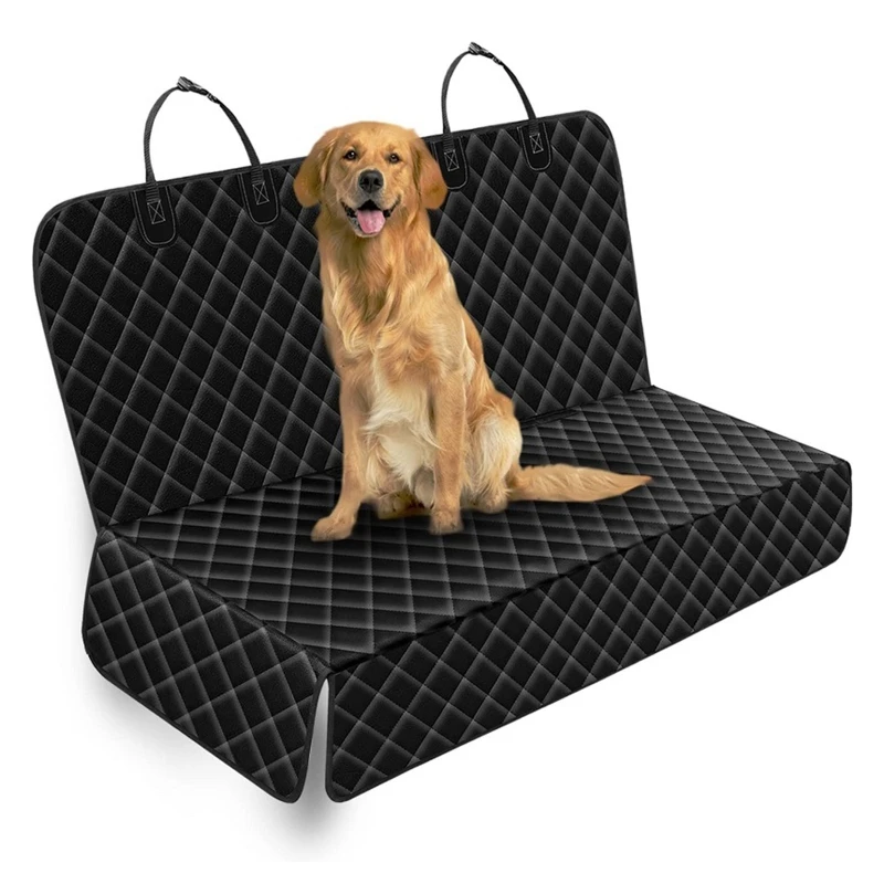 Чехол для сиденья автомобиля для собак, водонепроницаемый чехол для спинки сиденья для собак, не F19A