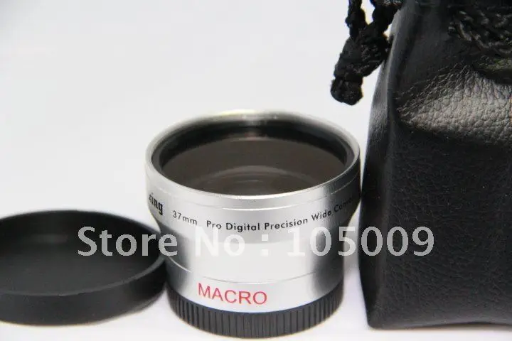 Широкоугольный объектив 0,45 x 37 мм с макро-конверсией для 37-мм цифровой зеркальной фотокамеры