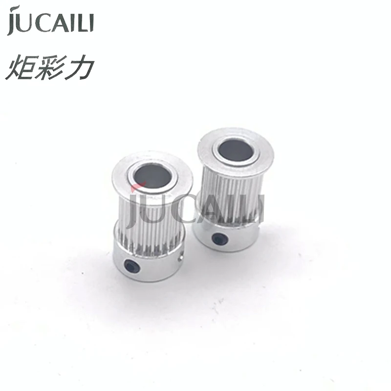Шкив двигателя принтера Jucaili S2M-15-8mm с 24 зубьями для большого сервопривода принтера Allwin Xuli Mimaki/шагового двигателя с зубчатым колесом