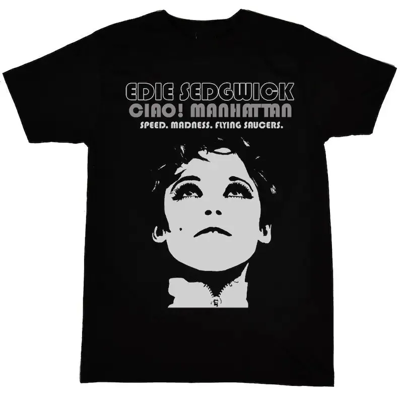 Эди Седжвик, чао! Мужская футболка Унисекс для мужчин и женщин LI48