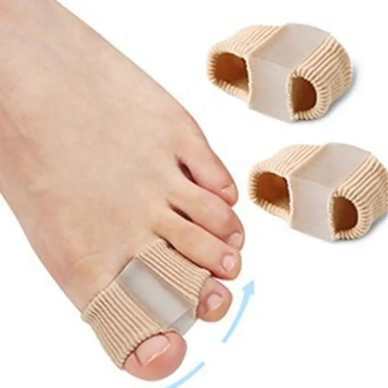Эластичный силиконовый носок, Носилки, Износостойкость, Силиконовые Разделители для пальцев, Корректор для пальцев, Средство по уходу за ногами.