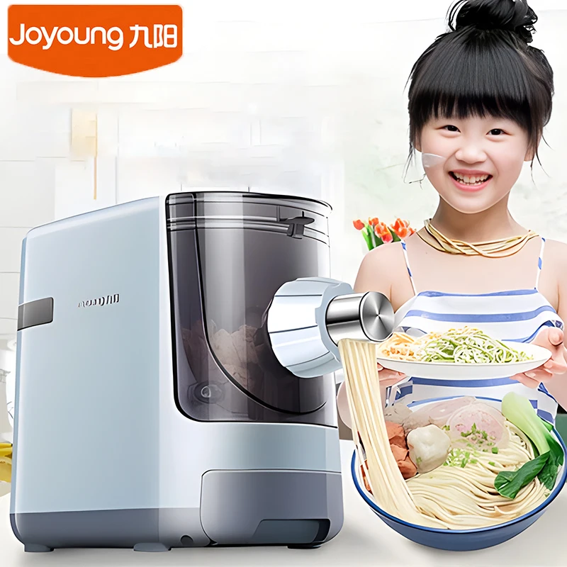 Электрическая лапшеварня Joyoung, автоматическое замешивание теста, макаронная машина мощностью 180 Вт для домашней кухни с 6 формами JYS-N7V