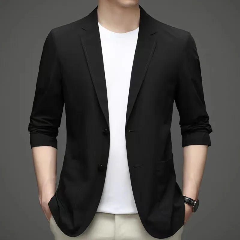 7001-2023 мужская новая корейская модная профессиональная куртка для делового отдыха, роскошный костюм в стиле Yinglun